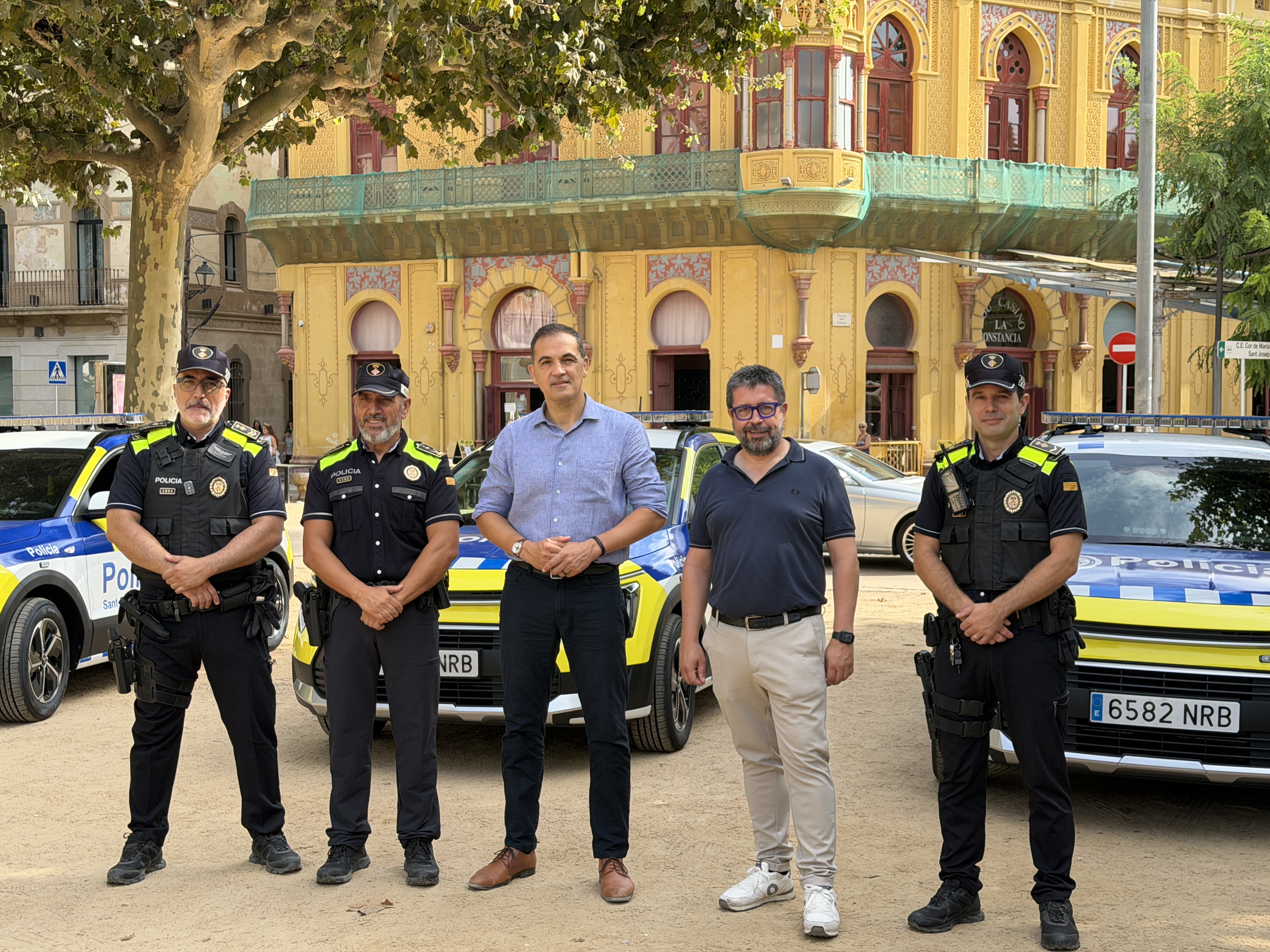 L'Ajuntament de Sant Feliu amplia i renova la flota de vehicles de la Policia Local